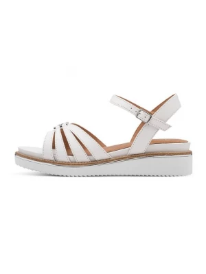 Foto van product Sandalen met sleehak Tamaris wit