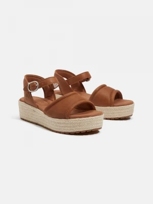 Foto van product Sandalen met sleehak Timberland bruin