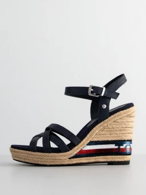 Foto van product Sandalen met sleehak Tommy Hilfiger donkerblauw