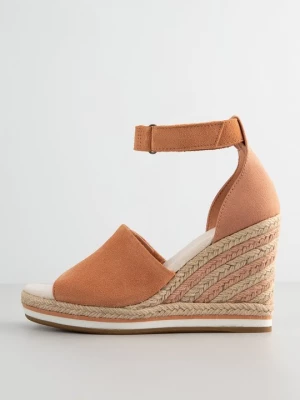Foto van product Sandalen met sleehak Toms bruin