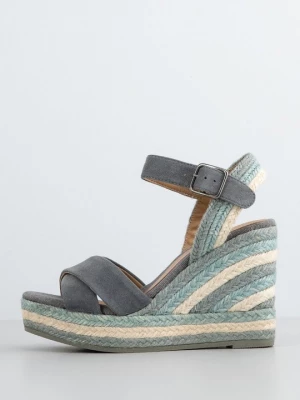 Foto van product Sandalen met sleehak Toni Pons donkergrijs