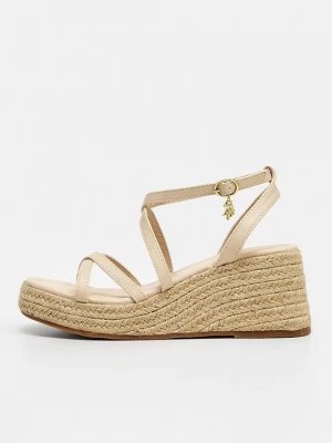 Foto van product Sandalen met sleehak U.S. POLO ASSN. beżowy