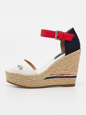 Foto van product Sandalen met sleehak U.S. POLO ASSN. bruin