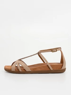 Foto van product Sandalen met sleehak Unisa beżowy
