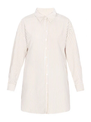 Foto van product usha BLUE LABEL Blouse 'Fashion Look' beige / wit