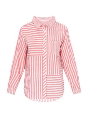 Foto van product usha BLUE LABEL Blouse lichtroze / wit