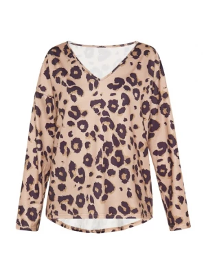 Foto van product SANIKA Shirt beige / lichtbruin / donkerbruin