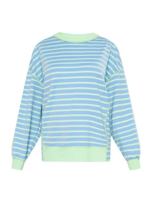 Foto van product SANIKA Sweatshirt blauw / limoen