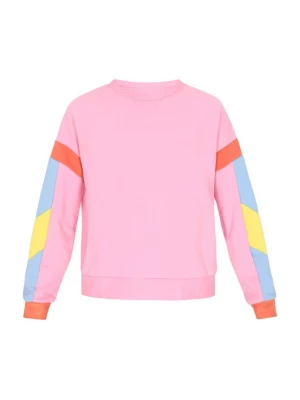 Foto van product SANIKA Sweatshirt lichtblauw / geel / oranje / pink