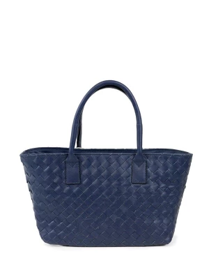 Foto van product SARA BY JG Handtas 'L'intrecciata' blauw