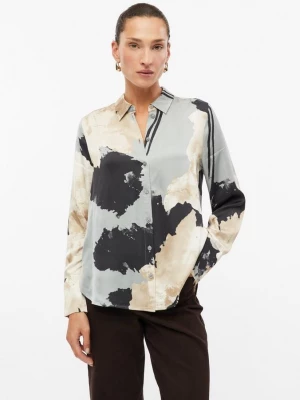 Foto van product Satijnen blouse met all-over-print s.Oliver