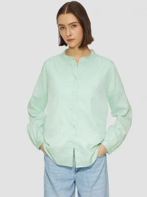 Foto van product Satijnen blouse met plooien s.Oliver