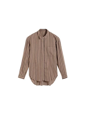 Foto van product Scalpers Blouse bruin / donkerbruin / lichtgrijs