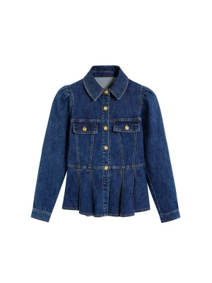 Foto van product Scalpers Blouse 'Candyseams' indigo