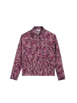 Foto van product Scalpers Blouse mauve / neonlila / zwart