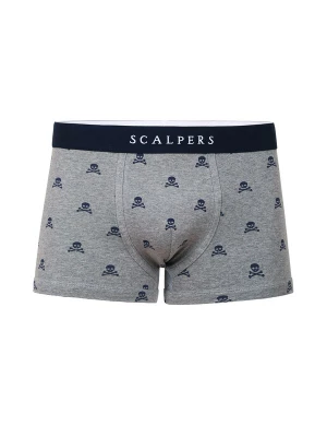 Foto van product Scalpers Boxershorts navy / grijs gemêleerd