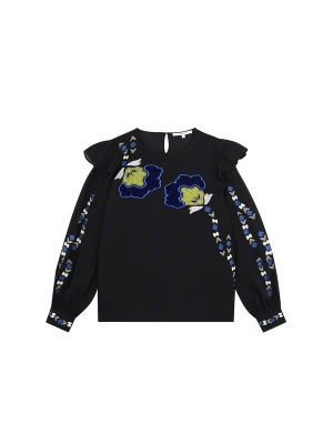 Foto van product Scalpers Shirt ' Flower ' navy / gemengde kleuren
