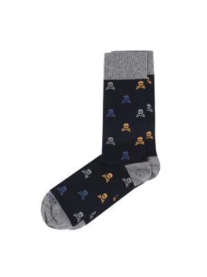 Foto van product Scalpers Sokken blauw / navy / grijs / oranje