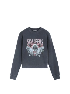 Foto van product Scalpers Sweatshirt ' ' grijs / donkergrijs