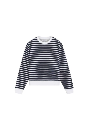 Foto van product Scalpers Sweatshirt navy / wit