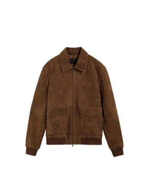 Foto van product Scalpers Tussenjas 'Zeke' cognac