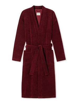 Foto van product SCHIESSER Badjas lang ' Feather Terry ' bordeaux