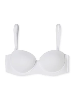 Foto van product SCHIESSER BH ' Bandeau mit Schale - Unique Micro ' wit