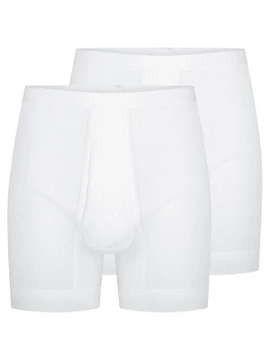 Foto van product SCHIESSER Boxershorts 'Original Classics Doppelripp' wit