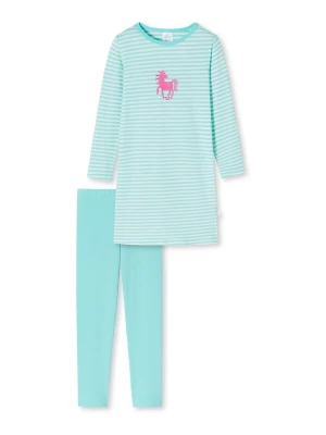 Foto van product SCHIESSER Nachtkledij 'Pony World' turquoise / pink / wit