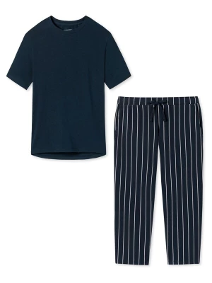 Foto van product SCHIESSER Pyjama 'Cotton' blauw