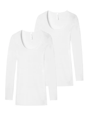 Foto van product SCHIESSER Shirt 'Luxury' wit