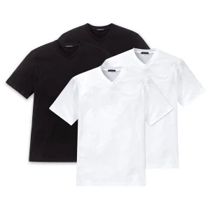 Foto van product SCHIESSER Shirt zwart / wit