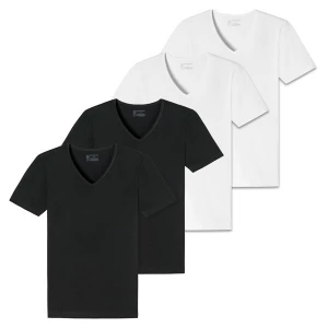 Foto van product SCHIESSER Shirt zwart / wit