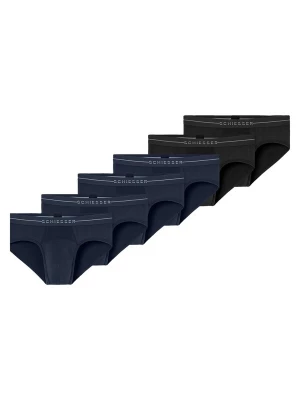 Foto van product SCHIESSER Slip 'Cotton Flex' blauw gemêleerd
