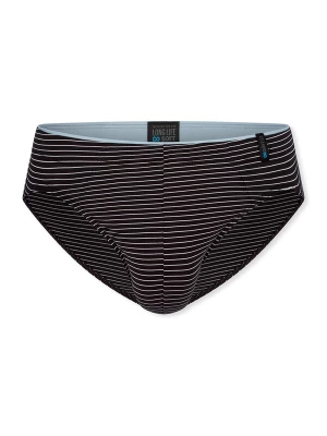 Foto van product SCHIESSER Slip ' Long Life Soft ' grijs / zwart