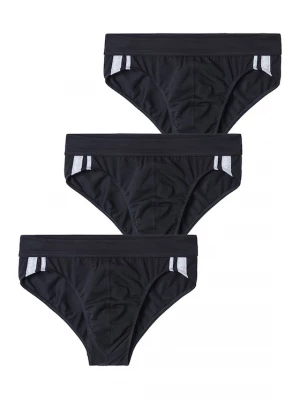 Foto van product SCHIESSER Slip zwart / wit