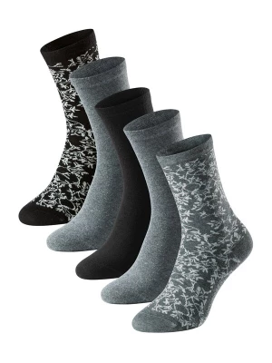 Foto van product SCHIESSER Sokken ' Bluebird ' grijs / zwart