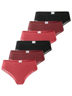 Foto van product SCHIESSER String ' Modern Multipacks ' rood / bordeaux / zwart