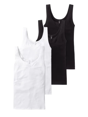 Foto van product SCHIESSER Top ' Cotton Essentials ' zwart