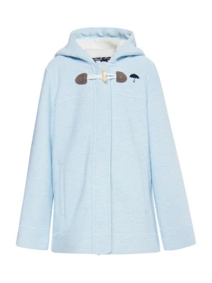 Foto van product Schmuddelwedda Fleece jas lichtblauw / bruin / zwart / wit