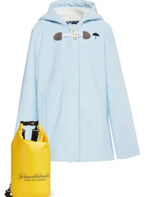 Foto van product Schmuddelwedda Fleece jas lichtblauw / geel
