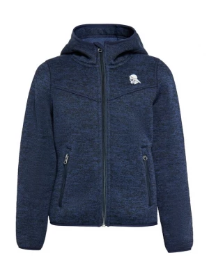 Foto van product Schmuddelwedda Fleece jas marine / zwart / wit