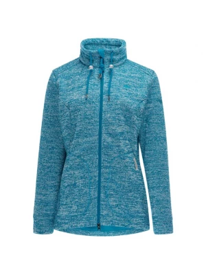 Foto van product Schmuddelwedda Fleece jas turquoise / wit