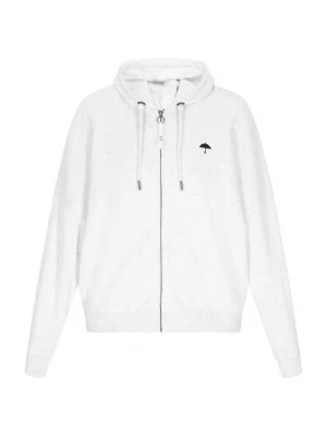 Foto van product Schmuddelwedda Sweatvest wit gemêleerd
