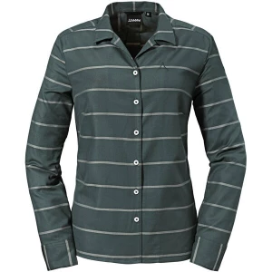 Foto van product Schöffel Blouse 'Roslyn' donkergrijs / groen / wit