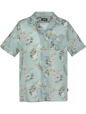 Foto van product Schott NYC Overhemd 'Shrivera' duifblauw / donkergrijs / oranje / wit