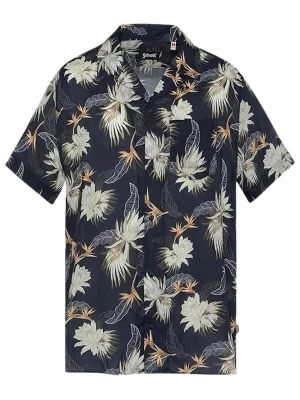 Foto van product Schott NYC Overhemd 'SHRIVERA' nachtblauw / grijs