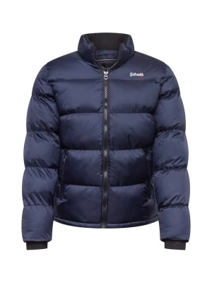 Foto van product Schott NYC Winterjas 'Idaho' navy / lichtrood / wit