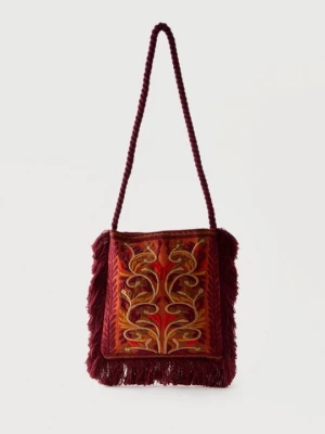 Foto van product Schoudertas Antik Batik oranje