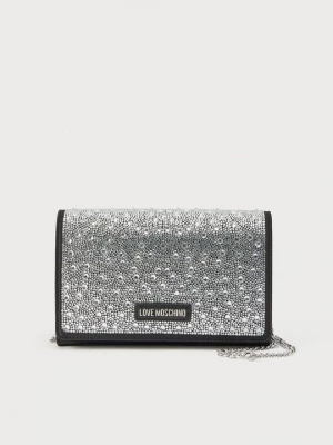 Foto van product Schoudertas LOVE MOSCHINO zilverkleurig